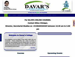 davarsindia.com screenshot