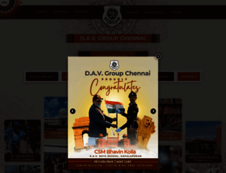 davchennai.org screenshot
