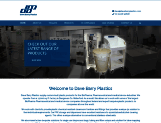 davebarryplastics.com screenshot