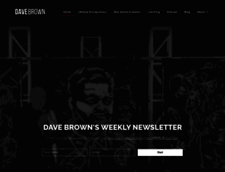 davebrown.net screenshot