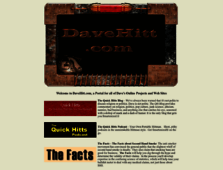 davehitt.com screenshot