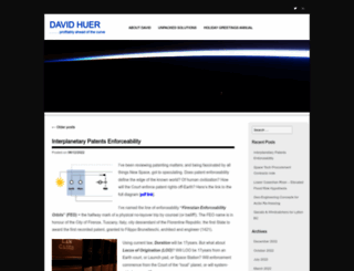 davehuer.com screenshot