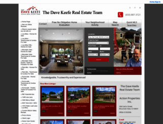 davekeefe.com screenshot