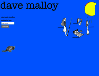 davemalloy.com screenshot