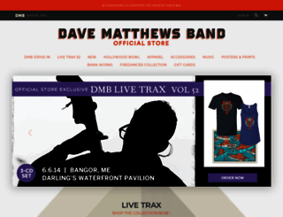 davematthewsband.shop.musictoday.com screenshot