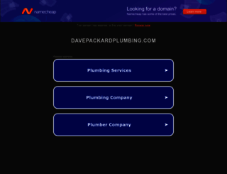 davepackardplumbing.com screenshot