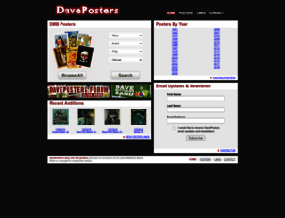 daveposters.com screenshot
