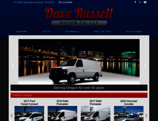 daverussellmotor.com screenshot