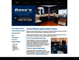 davesapplianceil.com screenshot