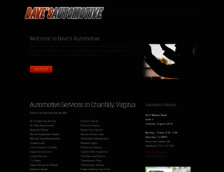 davesautomotive.net screenshot