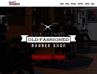 davesbarber.com screenshot