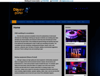 davesdisco.uk screenshot
