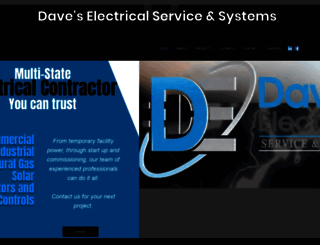 daveselectricalservice.com screenshot