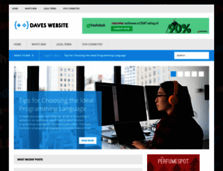 daveswebsite.com screenshot