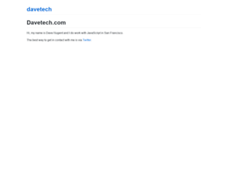 davetech.com screenshot