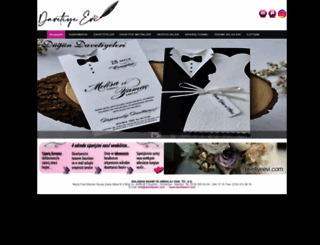 davetiyeevi.com screenshot