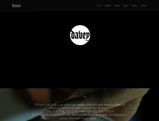 daveysurfboards.com screenshot