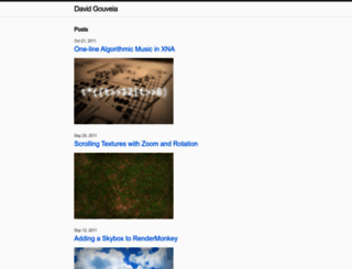david-gouveia.com screenshot