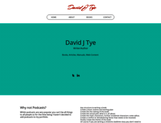 david-tye.com screenshot