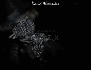 davidalexanderjewelers.com screenshot