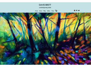 davidbrett-art.com screenshot