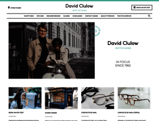 davidclulow.com screenshot