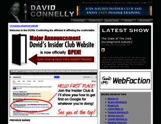 davidconnelly.com screenshot