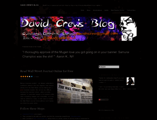 davidcrew.wordpress.com screenshot