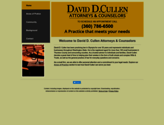 daviddcullen.com screenshot