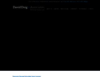 daviddoig.com screenshot