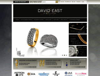 davideastjewellers.com.au screenshot