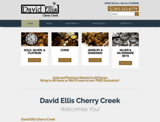 davidellisjewelry.com screenshot