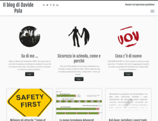 davidepala.net screenshot