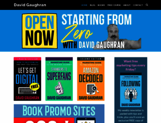 davidgaughran.com screenshot