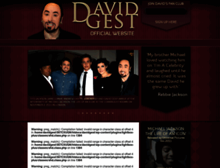 davidgestonline.com screenshot