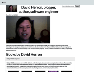 davidherron.com screenshot