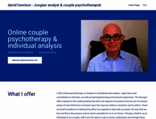 davidhewison.com screenshot