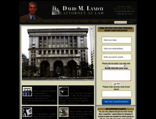 davidlanday.com screenshot