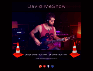 davidmeshow.com screenshot