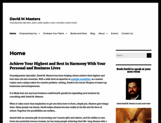davidmmasters.com screenshot