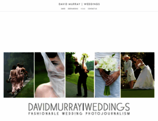 davidmurrayweddings.com screenshot