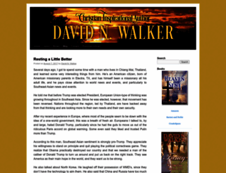 davidnwalker.com screenshot