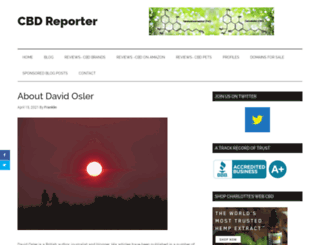 davidosler.com screenshot