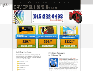 davidprints.com screenshot