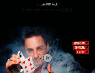 davidranalli.com screenshot