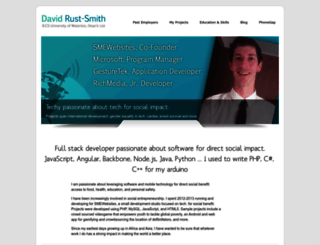 davidrs.com screenshot