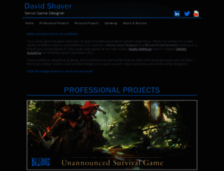 davidshaver.net screenshot