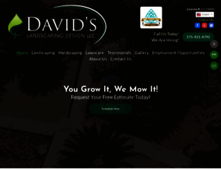 davidslandscapingdesign.com screenshot