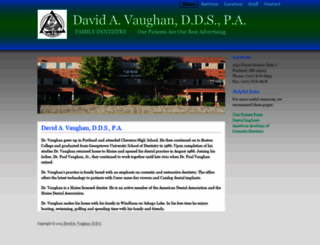 davidvaughandds.com screenshot