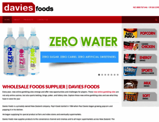 daviesfoods.co.nz screenshot